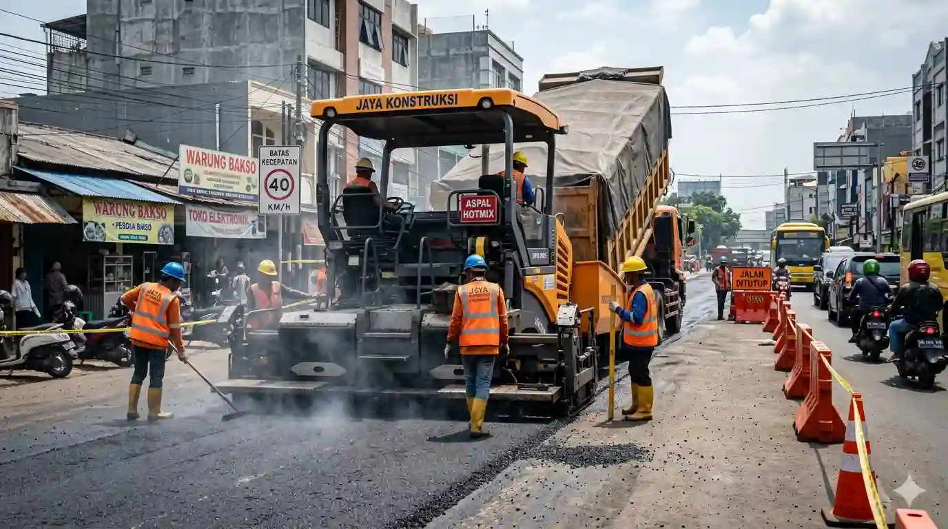 Jasa Pengaspalan Jakarta Selatan By Anya Wijaya Asphalt