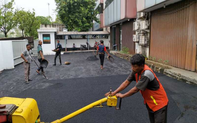 Jasa Pengaspalan Area Parkir Ruko di Cikarang Selatan